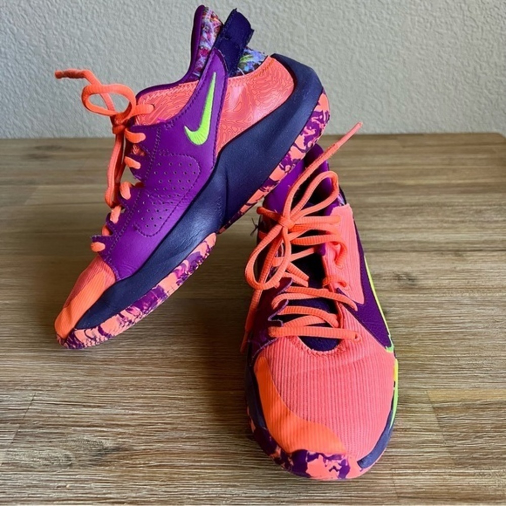 Nike Kids Sneakers - Purple and Orange